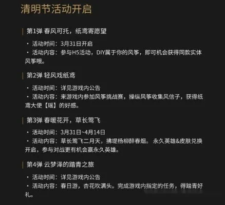 CF手游清明节活动指南及精彩福利一览