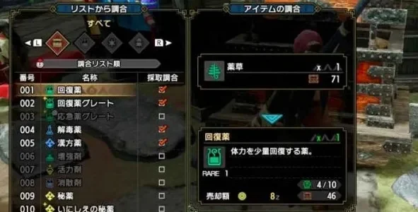 怪物猎人弹药位置调整攻略：快速高效操作技巧