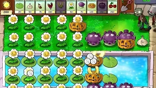 植物大战僵尸PK版金币攻略：笑到最后模式、小游戏、金银花种植、闯关任务、翻牌活动赚钱技巧
